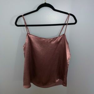 NWOT Babton Satin Slip Tank